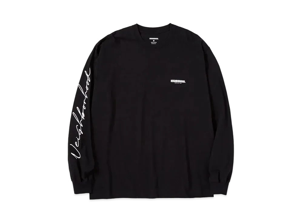 NEIGHBORHOOD NH-8 / C-TEE . LS "Black"