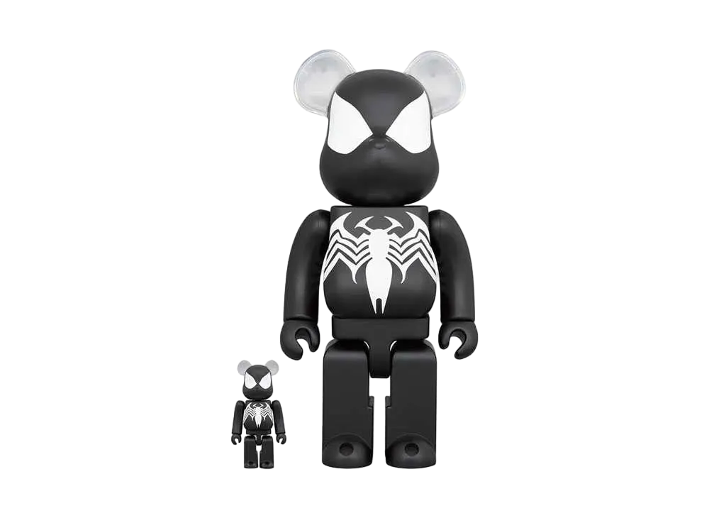 Bearbrick SPIDER-MAN BLACK COSTUME 100% & 400%