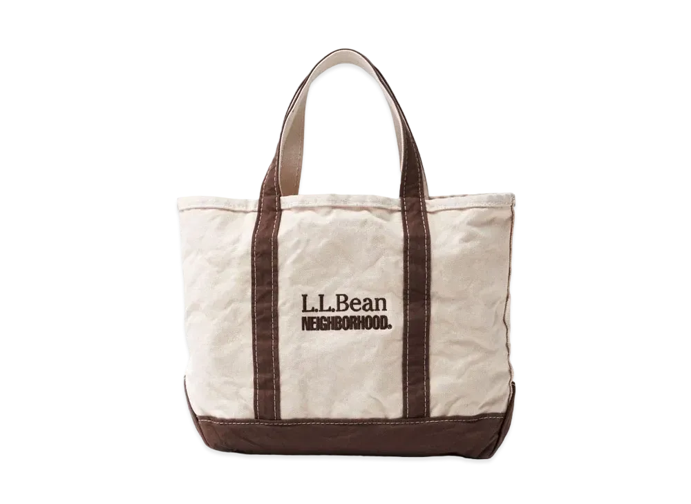 NEIGHBORHOOD LB TOTE-M / C-LUGGAGE "Brown"