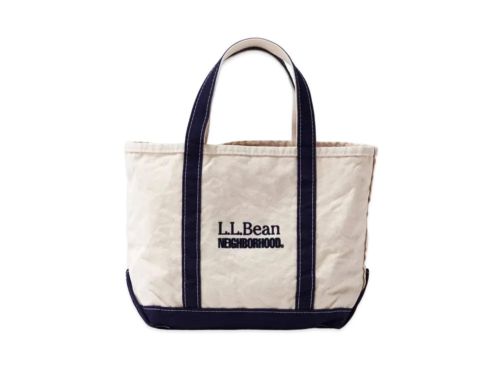 NEIGHBORHOOD LB TOTE-M / C-LUGGAGE "Navy"