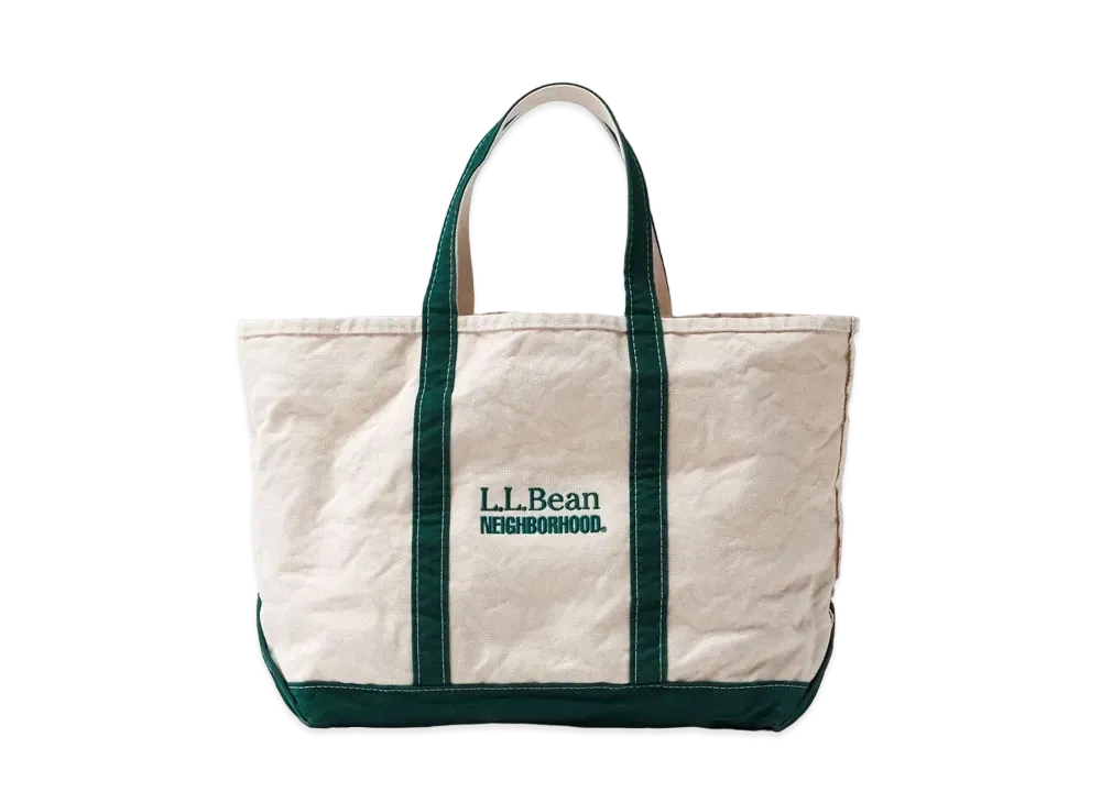 NEIGHBORHOOD LB TOTE-L / C-LUGGAGE "Green"