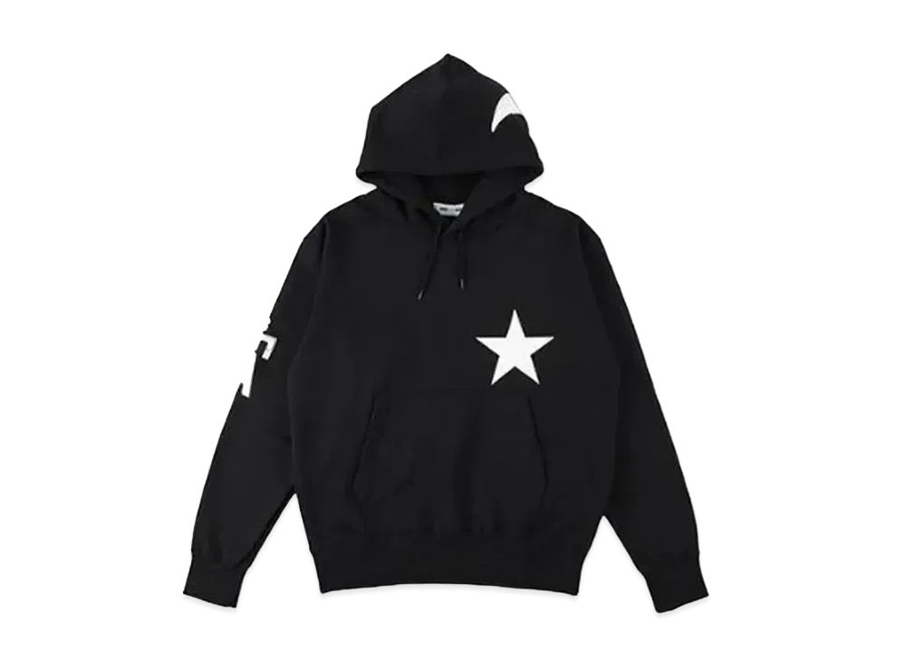WIND AND SEA x Levi Pata Moon and Star Hoodie "Black"