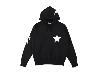 WIND AND SEA x Levi Pata Moon and Star Hoodie "Black"