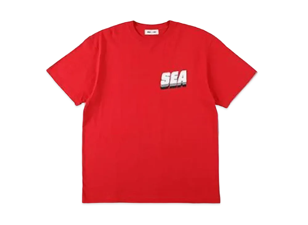 WIND AND SEA (alive) tee "Red"