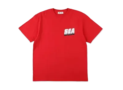 WIND AND SEA (alive) tee "Red"