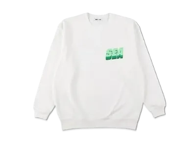 WIND AND SEA (alive) Crew neck "White"