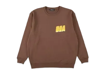WIND AND SEA (alive) Crew neck "Brown"