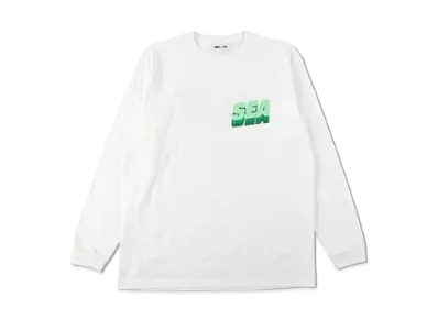 WIND AND SEA (alive) L/S tee "White"