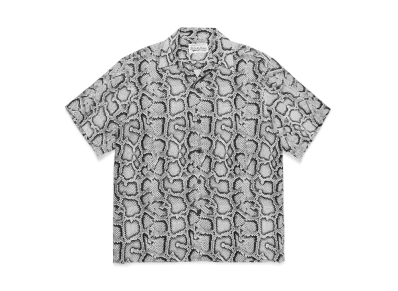 WACKO MARIA PYTHON OPEN COLLAR SHIRT "White"