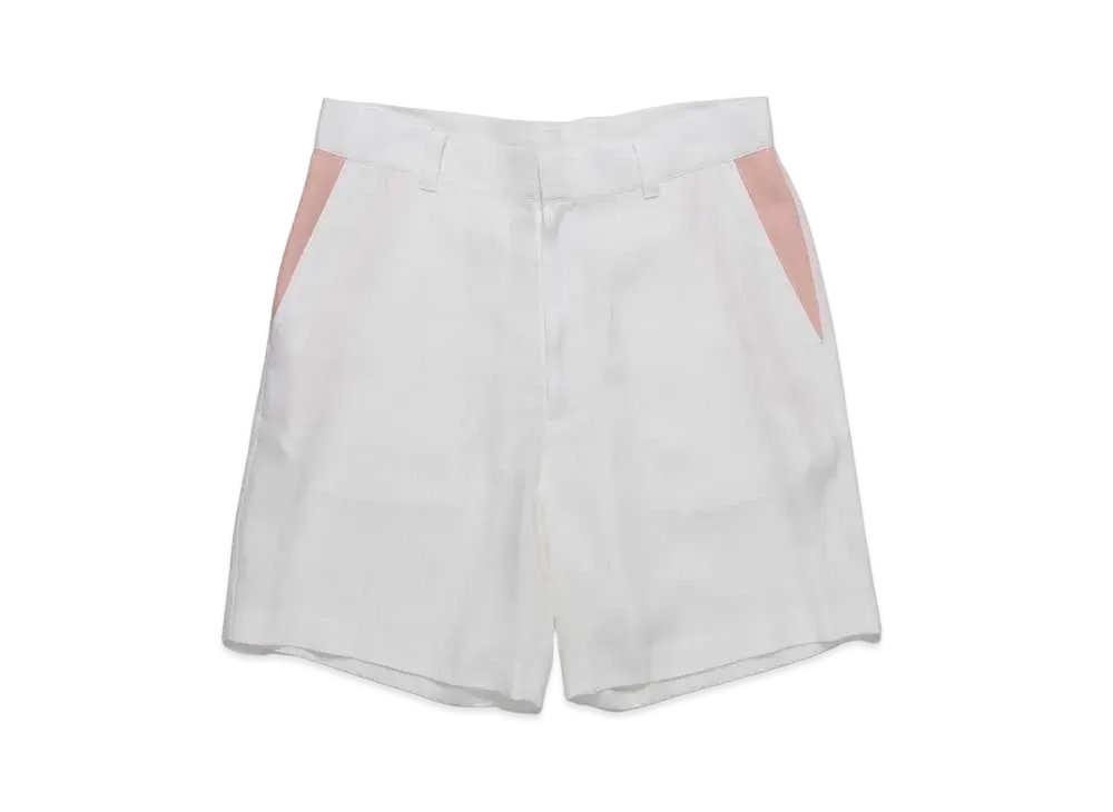 WACKO MARIA THREE TONE 50'S SHORTS "White"