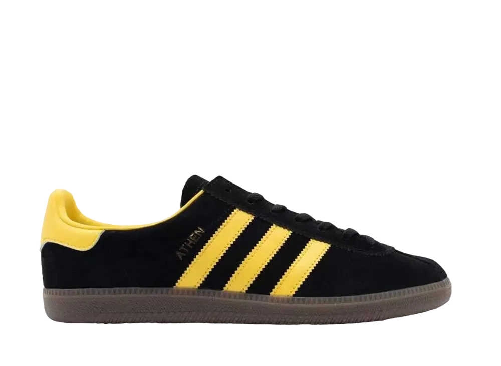 アディダス シティ シリーズ アセンズ  "ブラック イエロー"