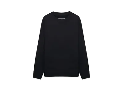 Maison Margiela Crewneck Cotton Sweatshirt "Black"