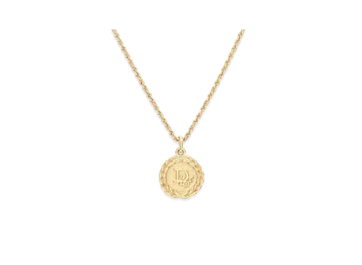 Dior Logo Necklace "Gold"