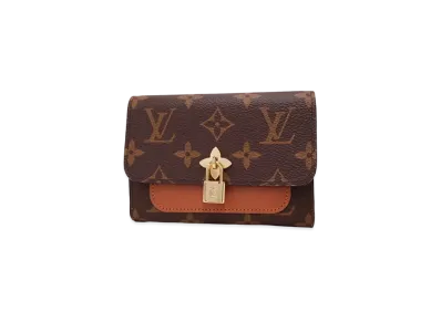 Louis Vuitton Flower Compact Wallet "Caramel"