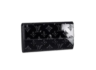Louis Vuitton Monogram Vernis Portefeuille Sarah "Noir Manietic"