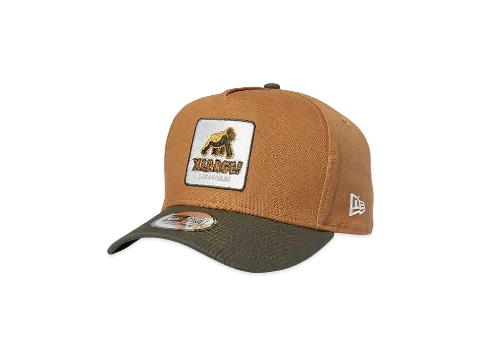 XLARGE x NEW ERA WALKING APE SNAPBACK CAP "Beige"