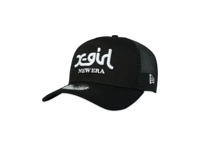 NEW ERA 9FORTY A-Frame Trucker X-girl Dripping "Black"