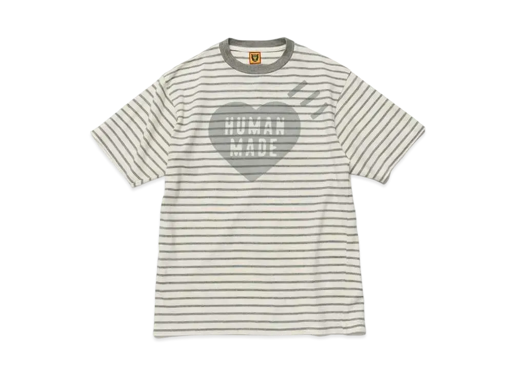 HUMAN MADE BORDER T-SHIRT "Grey"