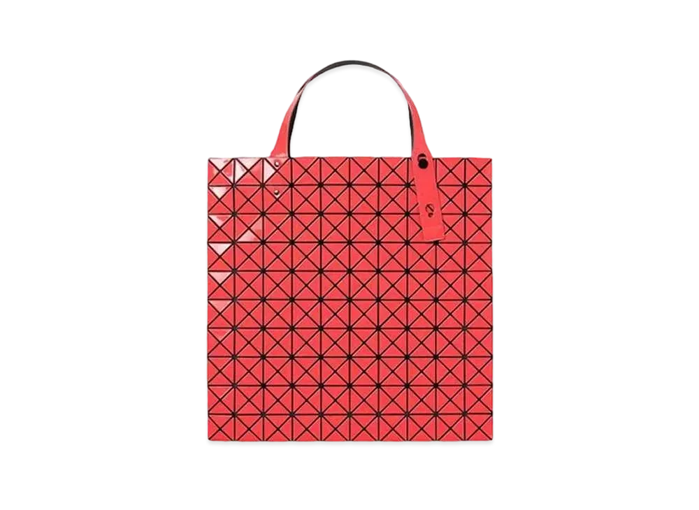 ISSEY MIYAKE BAOBAO PRISM-1 Lucent Tote bag "Coral Orange"