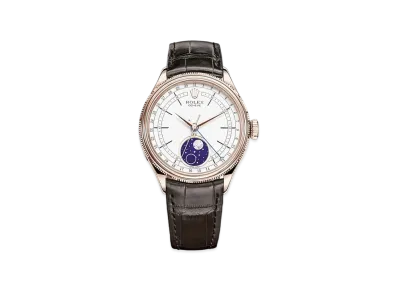 ROLEX Cellini Moon Phase 39mm 18ct Everose Gold 50535
