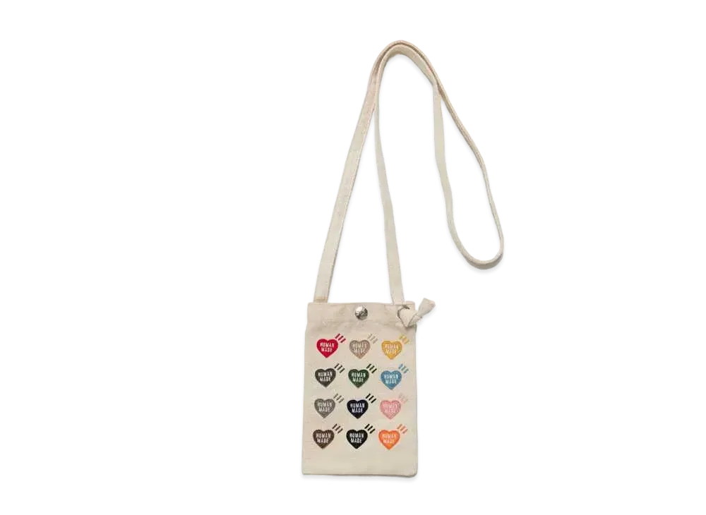 HUMAN MADE MULTI HEART MINI SHOULDER BAG "Multi"