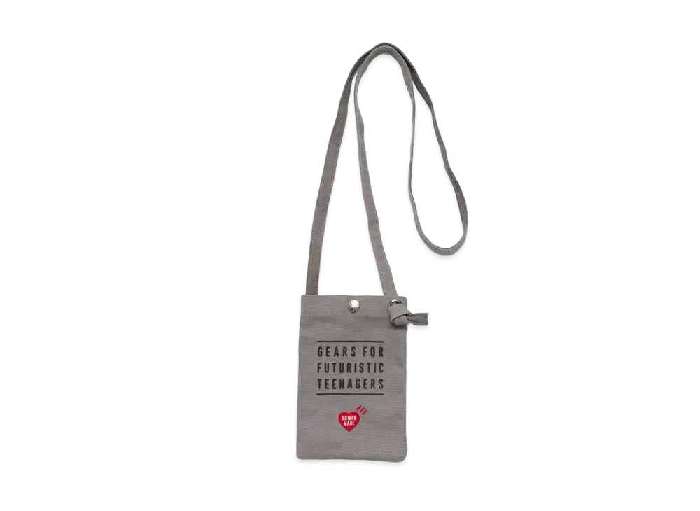 HUMAN MADE MINI SHOULDER BAG "Grey"