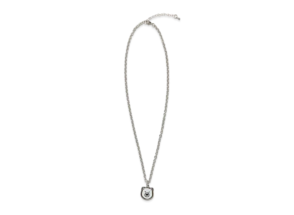 HUMAN MADE ANIMAL NECKLACE "White" HM23GD049