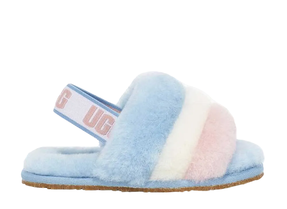 アグ TD フラッフ イヤー スライド "レインボー"(キッズ)