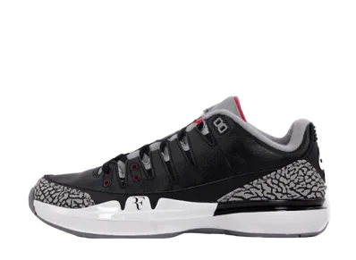 Nike Zoom Vapor AJ3 "Black Cement/Safari"