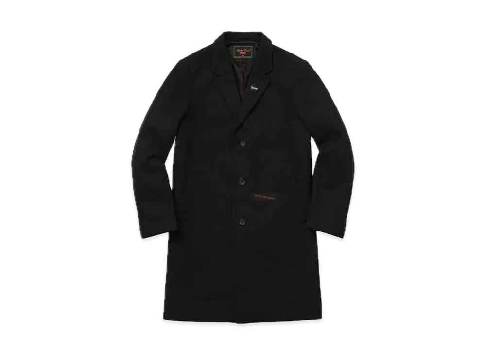 Supreme Undercover Wool Overcoat "Black"