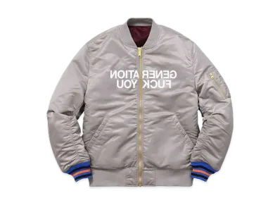 Supreme Undercover Reversible MA-1 "Grey"