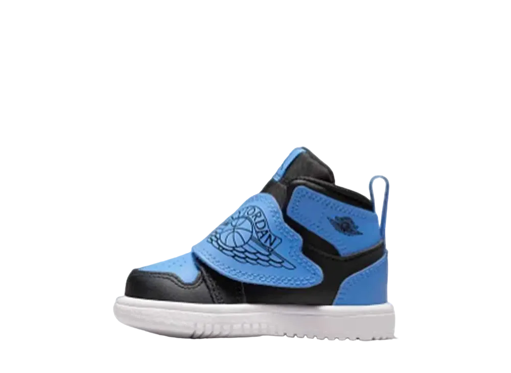 ナイキ TD スカイジョーダン1 "ブラック/ホワイト/ユニバーシティブルー"(キッズ)