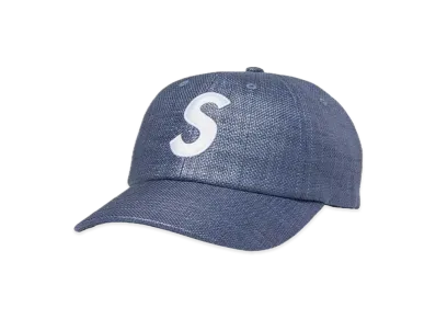Supreme Raffia S Logo 6-Panel "Navy"