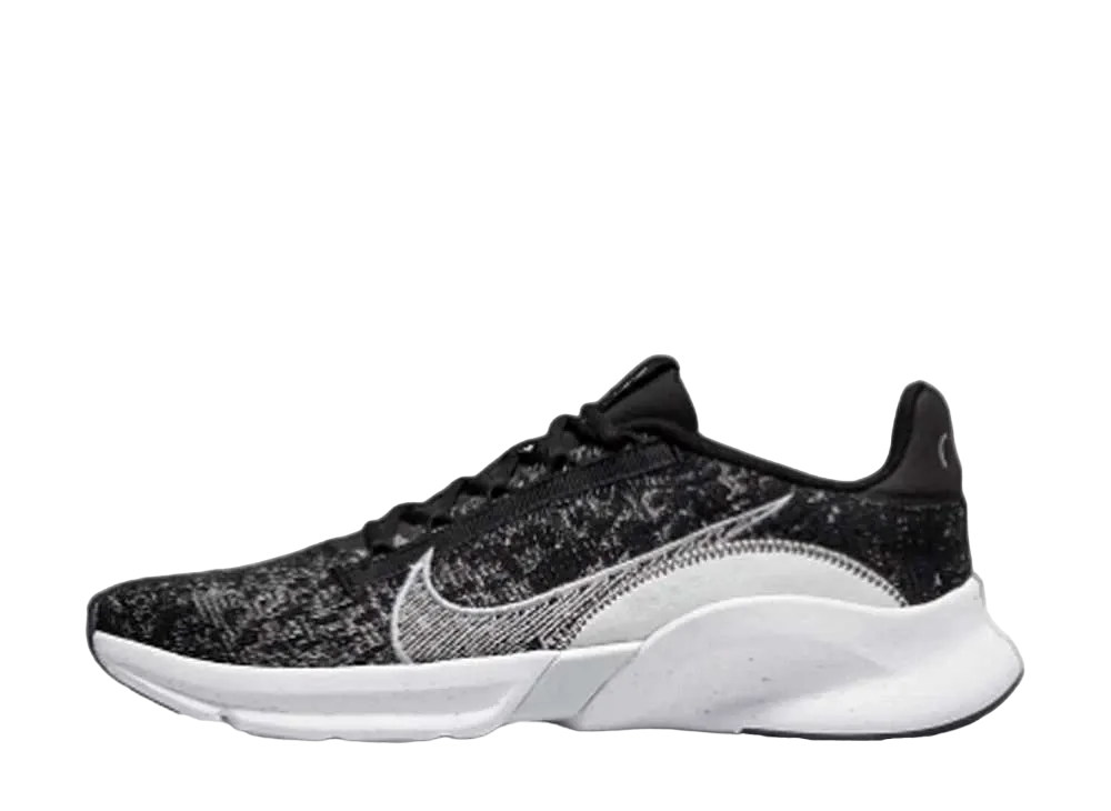 ナイキ スーパーレップ ゴー 3 ネクストネイチャー フライニット "ブラック/アンスラサイト/ホワイト/ピュアプラチナ"