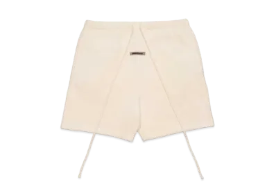 FEAR OF GOD ESSENTIALS Fleece Shorts "Buttercream"