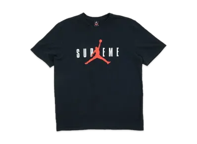 Supreme x Jordan Tee "Black"