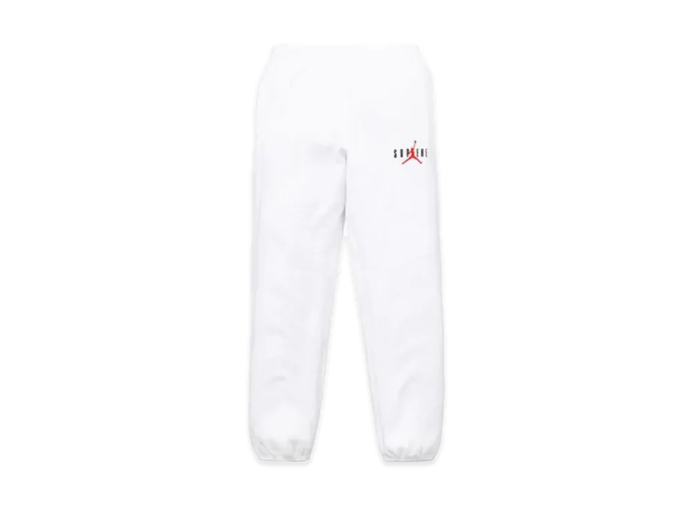 Supreme x Jordan Sweatpant "White"