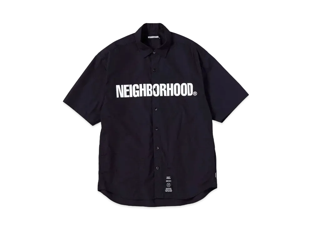 NEIGHBORHOOD TRAD / C-SHIRT . SS "Navy"