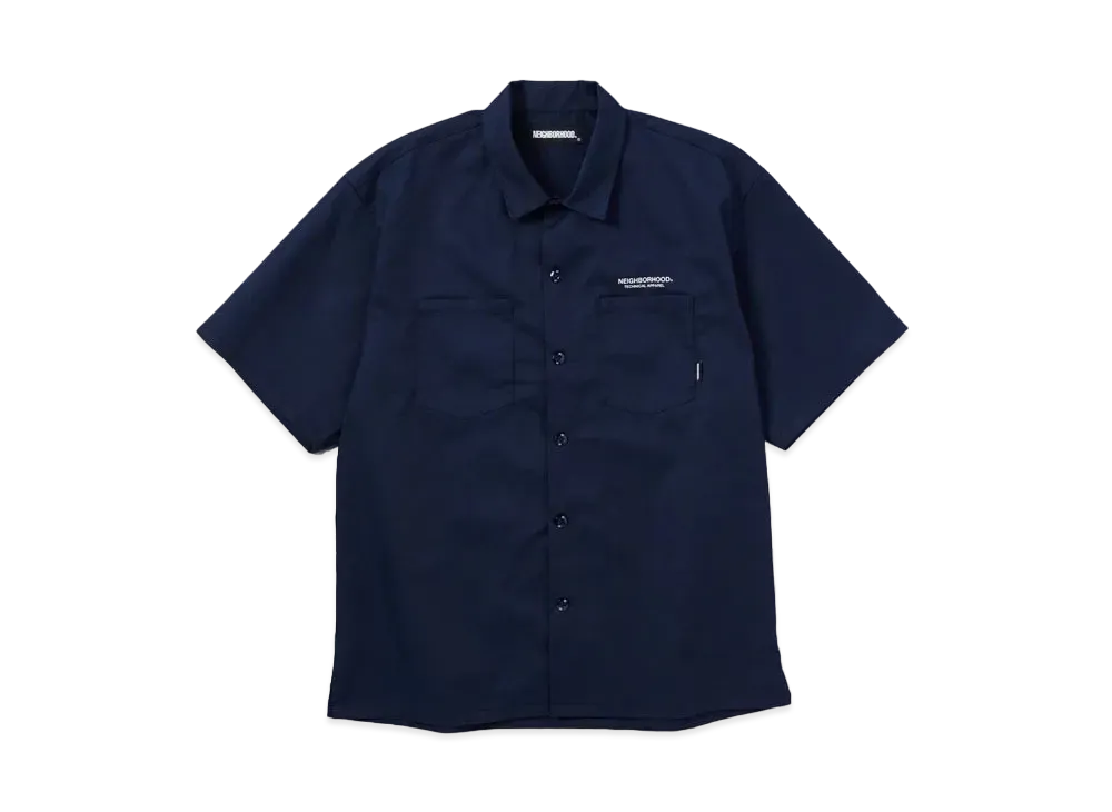 NEIGHBORHOOD CLASSIC WORK / EC-SHIRT . SS "Navy"