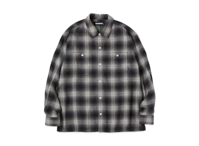 NEIGHBORHOOD CR CHECK / CR-SHIRT . LS "Black"