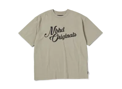 NEIGHBORHOOD SULFUR DYE / C-CREW . SS "Greige"