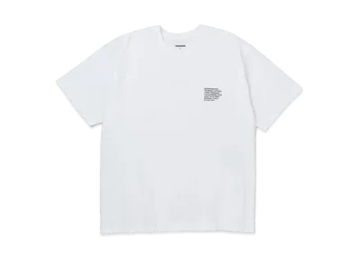 NEIGHBORHOOD NH-5 / C-TEE . SS "White"
