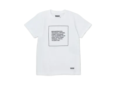 NEIGHBORHOOD OT-1 / C-TEE . SS "White"