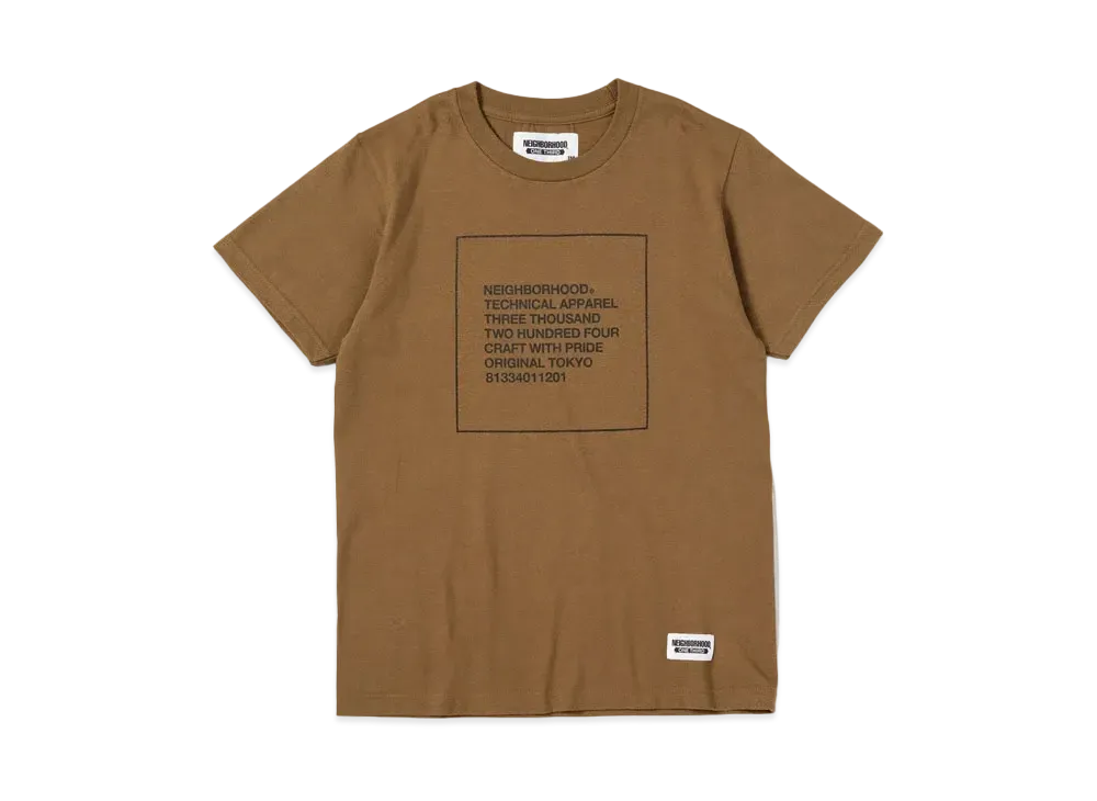 NEIGHBORHOOD OT-1 / C-TEE . SS "Olive Drab"