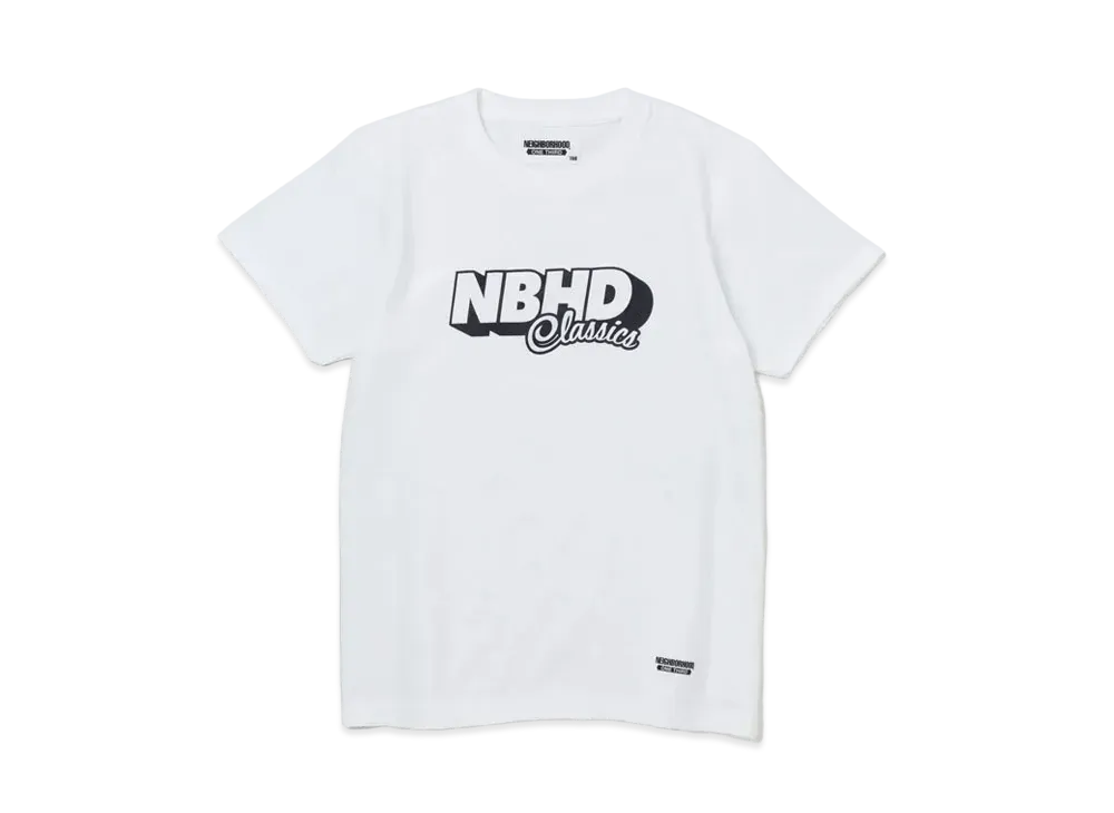 NEIGHBORHOOD OT-3 / C-TEE . SS "White"