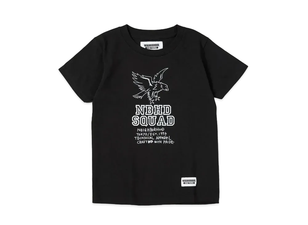 NEIGHBORHOOD OT-8 / C-TEE . SS "Black"