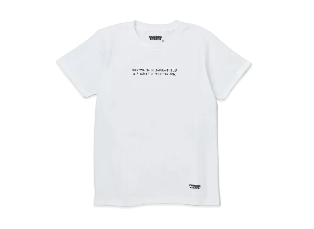 NEIGHBORHOOD OT-11 / C-TEE . SS "White"