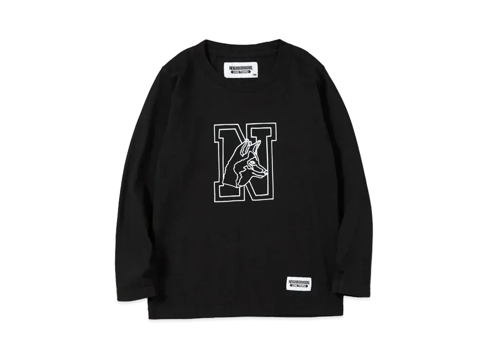 NEIGHBORHOOD OT-4 / C-TEE . LS "Black"