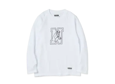 NEIGHBORHOOD OT-4 / C-TEE . LS "White"