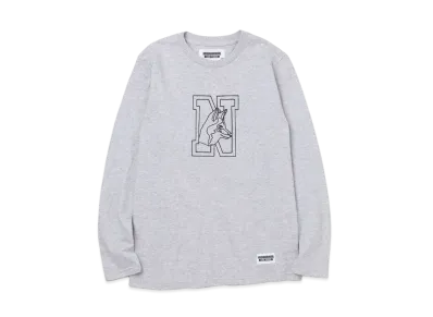 NEIGHBORHOOD OT-4 / C-TEE . LS "Gray"